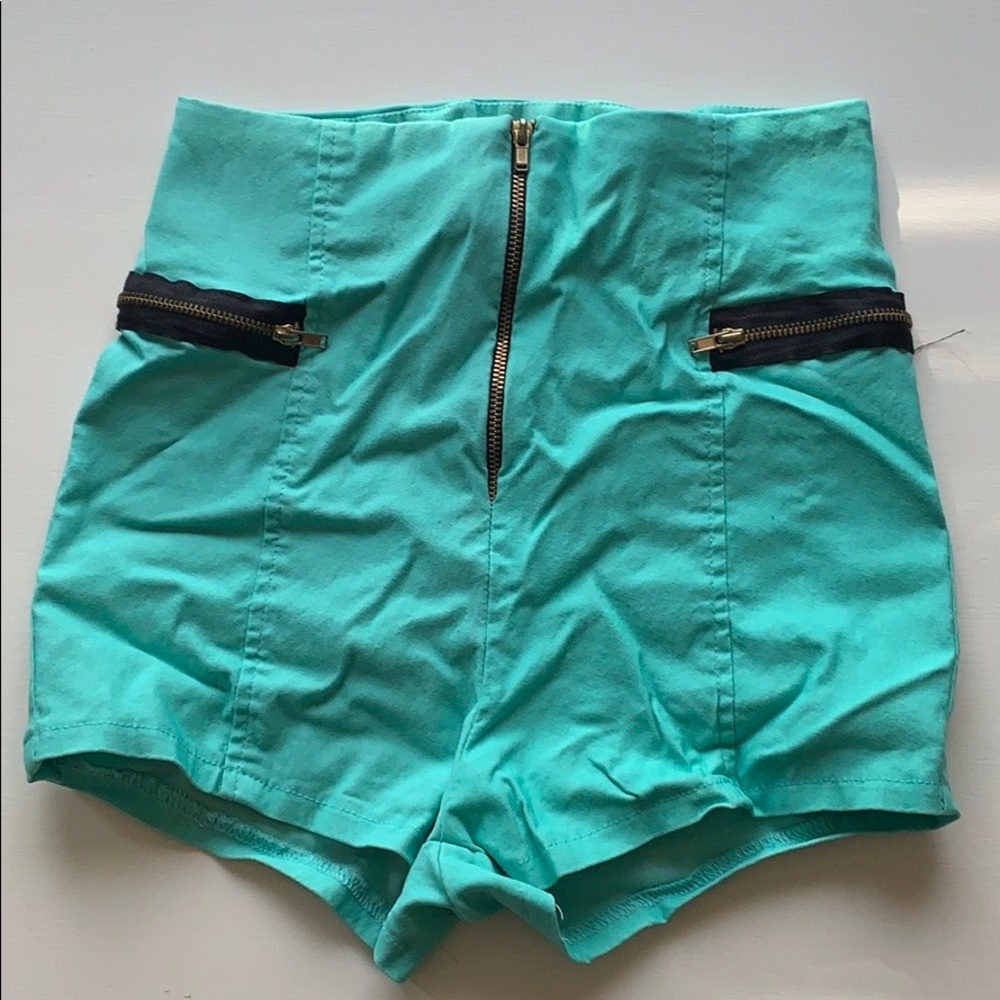 High waisted shorts